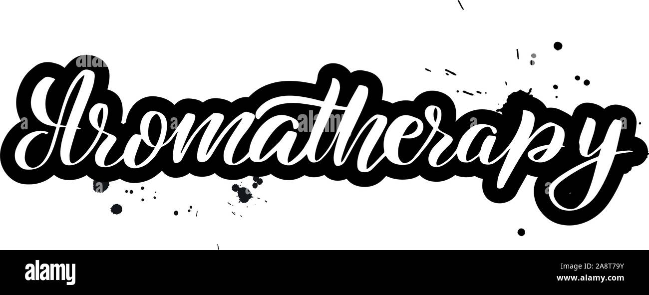 Vektor Kalligraphie Lager Abbildung auf weißem Hintergrund. Stock Vektor