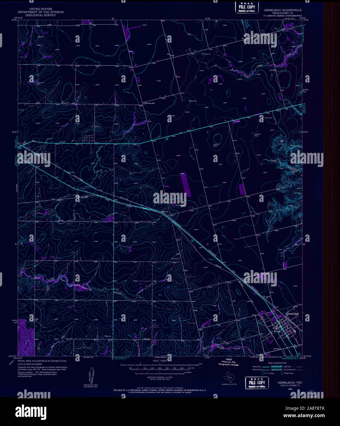 Hermleigh texas karte Fotos und Bildmaterial in hoher Auflösung Alamy