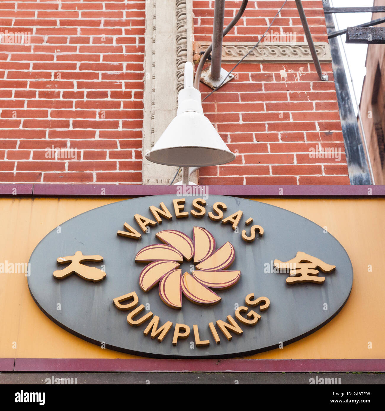 Vanessa Knödel Haus 118 Eldridge St, New York City, NY, Vereinigte Staaten von Amerika. Stockfoto