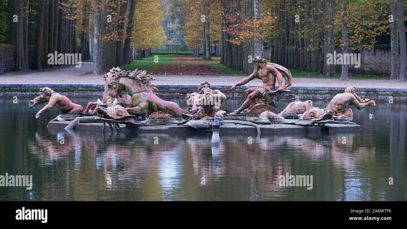 Apollo Brunnen Versailles Stockfoto