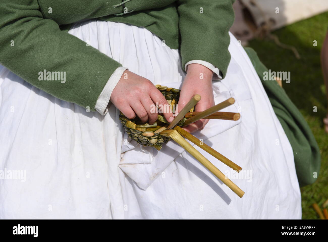 Leben im Mittelalter Stockfoto
