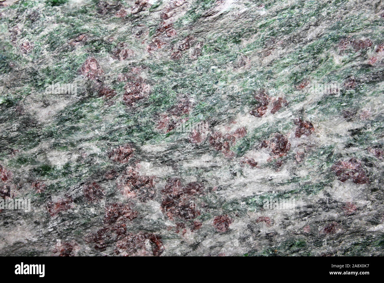 Eine Eclogite mafic metamorphes Gestein - Norwegen Stockfoto