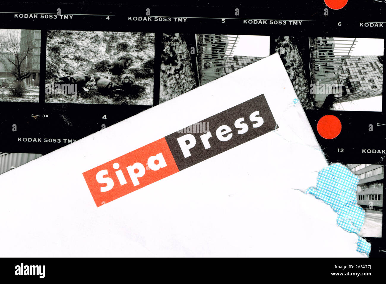 Sipa Press, französische Presse fotografie Agentur, Frankreich Stockfoto