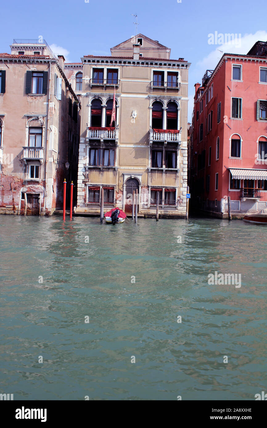 Canal Grande Venedig Stockfoto