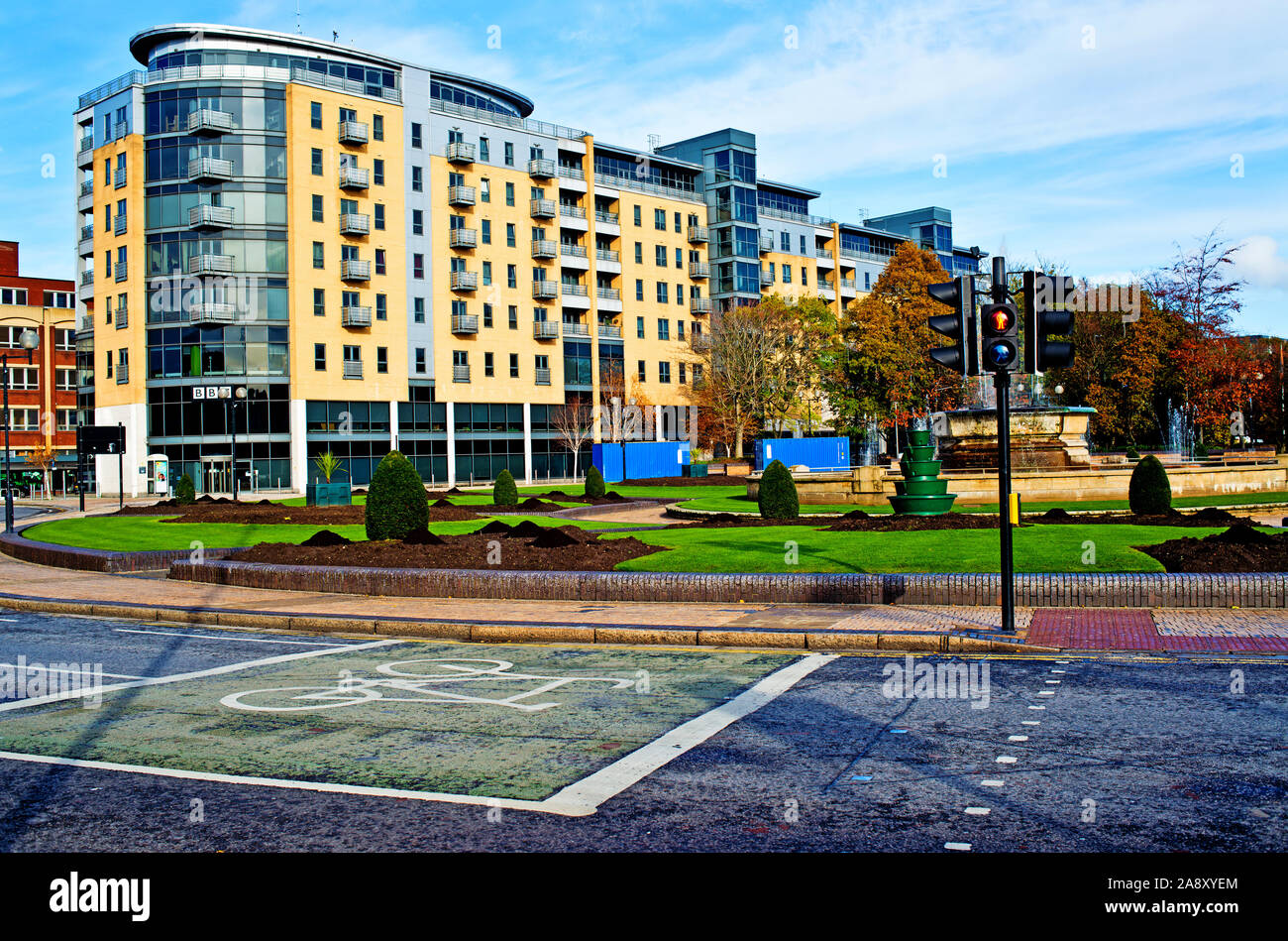 BBC-Gebäude, Hull, East Riding von Yorkshire, England Stockfoto