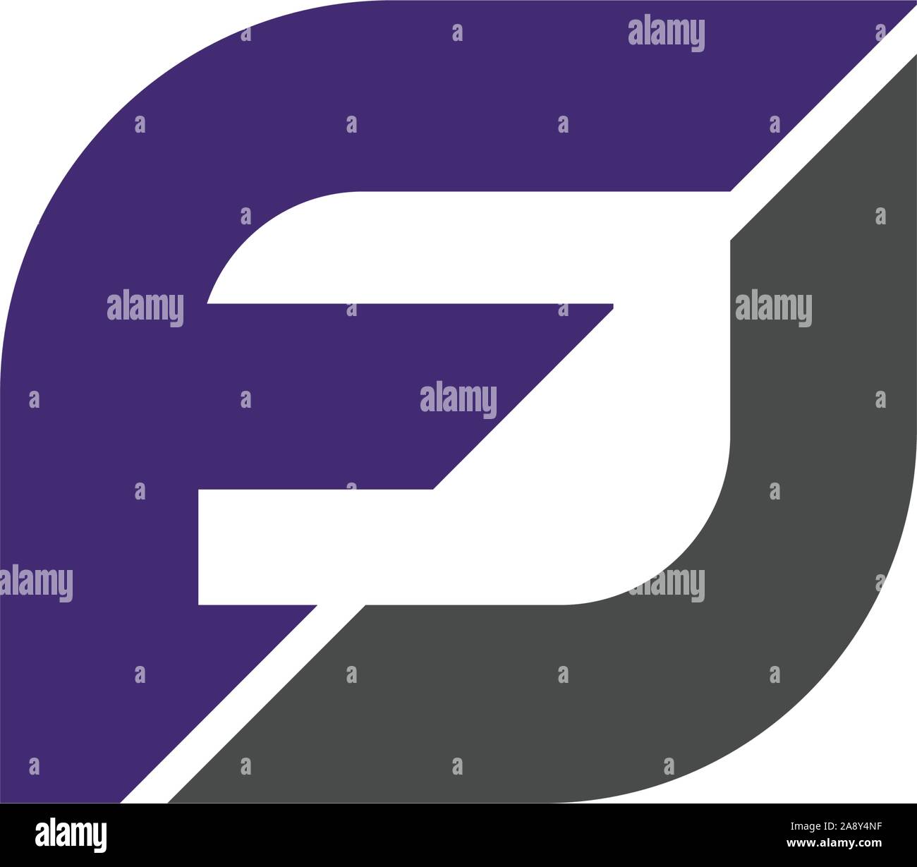 Initial CE oder EG logo Vektor Logo Design Stock Vektor