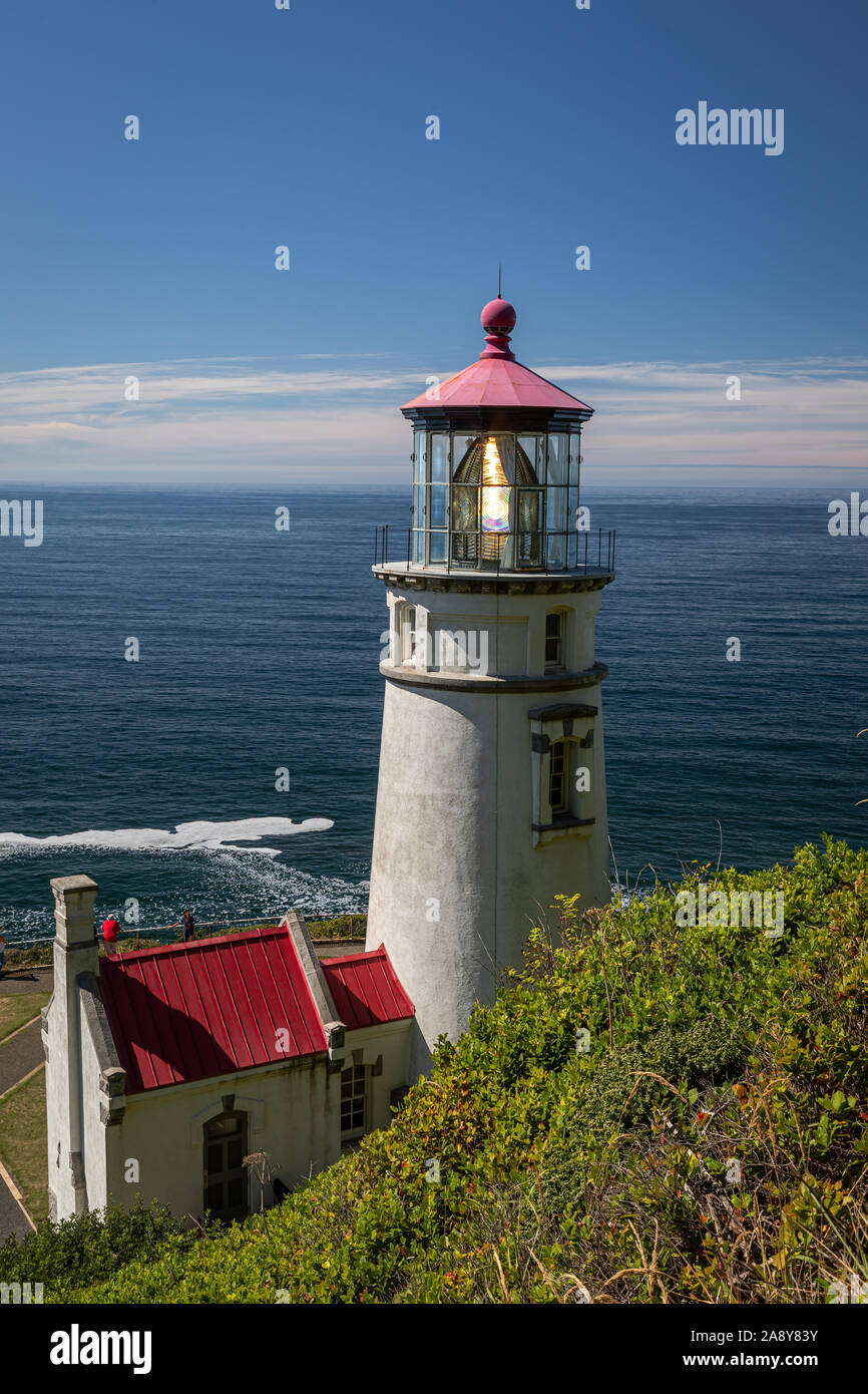 Heceta Head Lighthouse Stockfoto