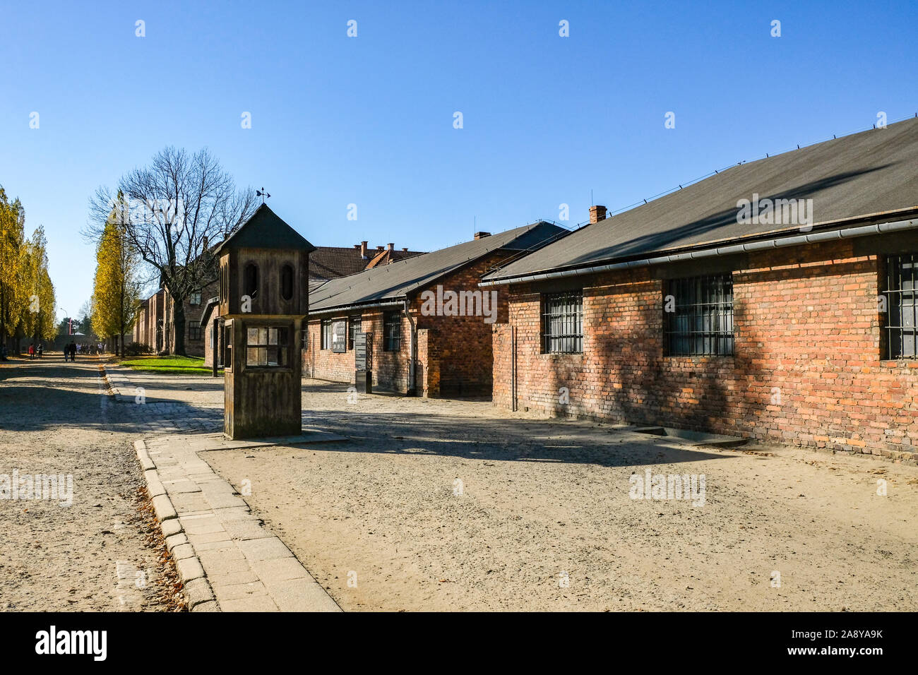 Auschwitz Birkenau Deutsche Nazi Konzentrations- und Vernichtungslager, Polen Stockfoto