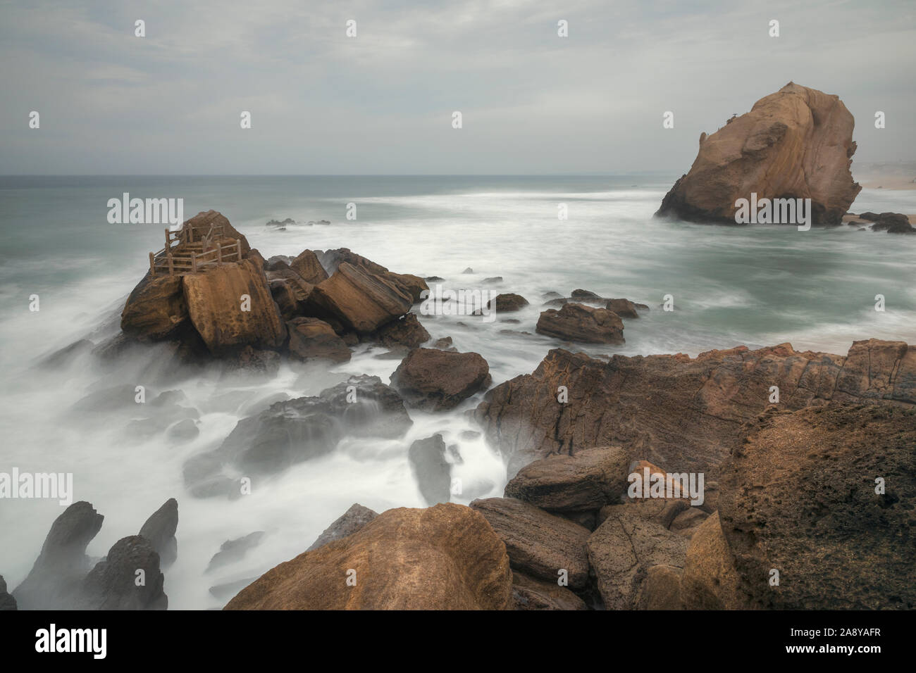 Silveira, Formosa Strand, Santa Cruz, Torres Vedras, Portugal, Europa Stockfoto