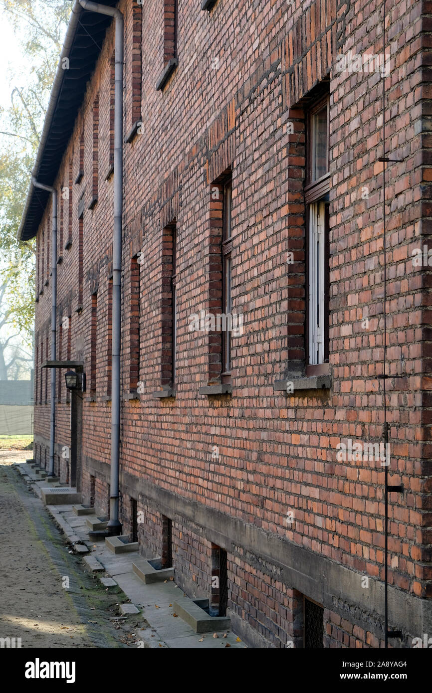 Auschwitz Birkenau Deutsche Nazi Konzentrations- und Vernichtungslager, Polen Stockfoto