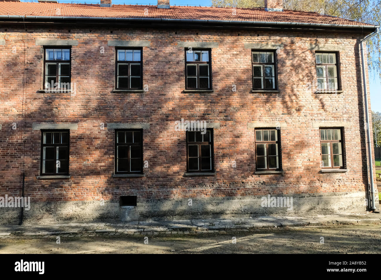 Auschwitz Birkenau Deutsche Nazi Konzentrations- und Vernichtungslager, Polen Stockfoto