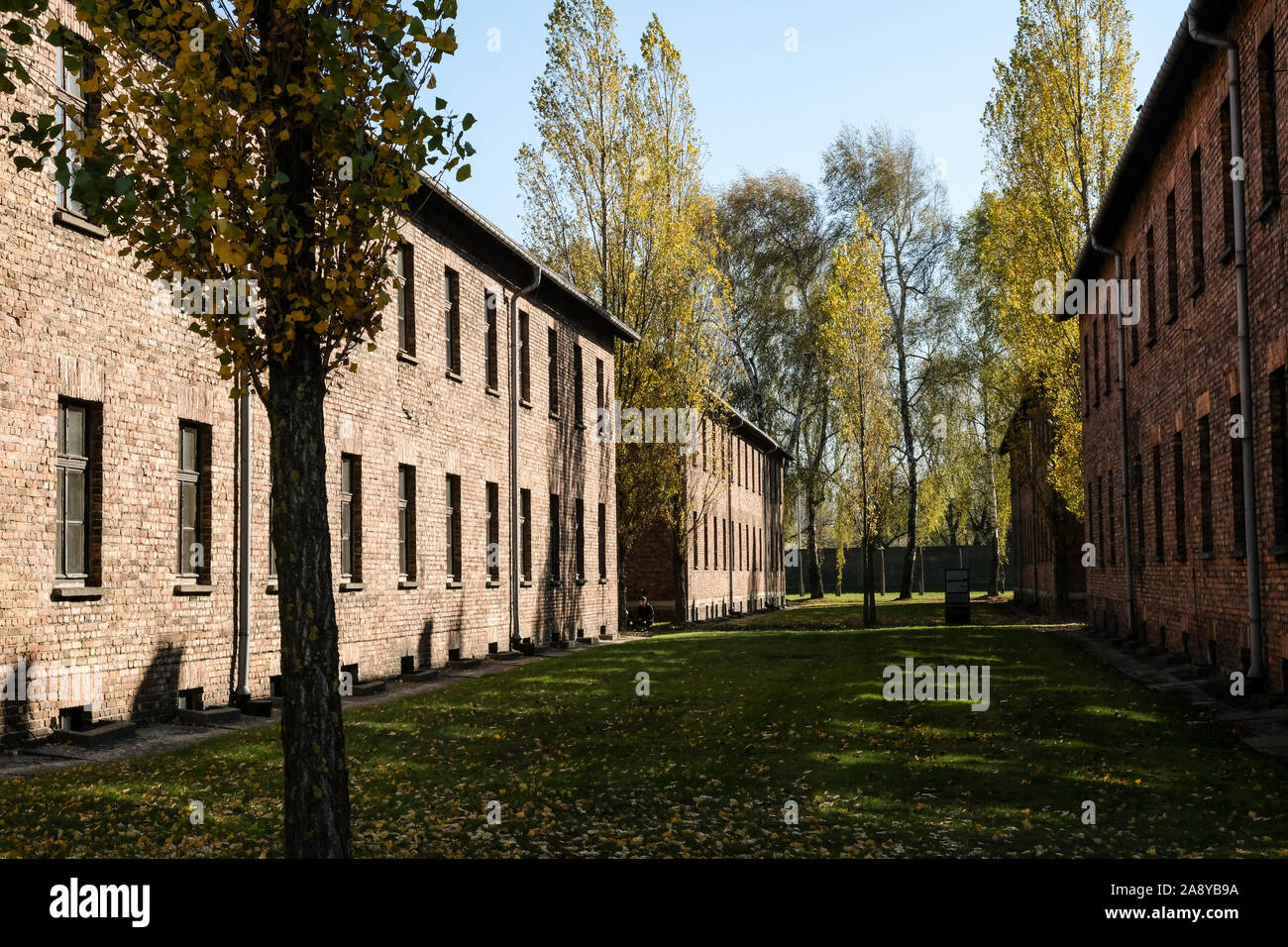 Auschwitz Birkenau Deutsche Nazi Konzentrations- und Vernichtungslager, Polen Stockfoto