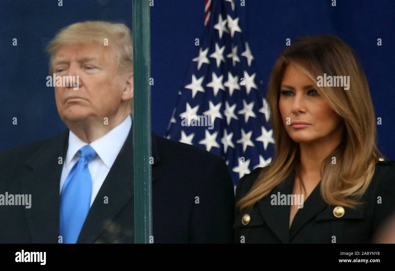 New York, New York, USA. 11 Nov, 2019. Präsident DONALD TRUMP, mit
