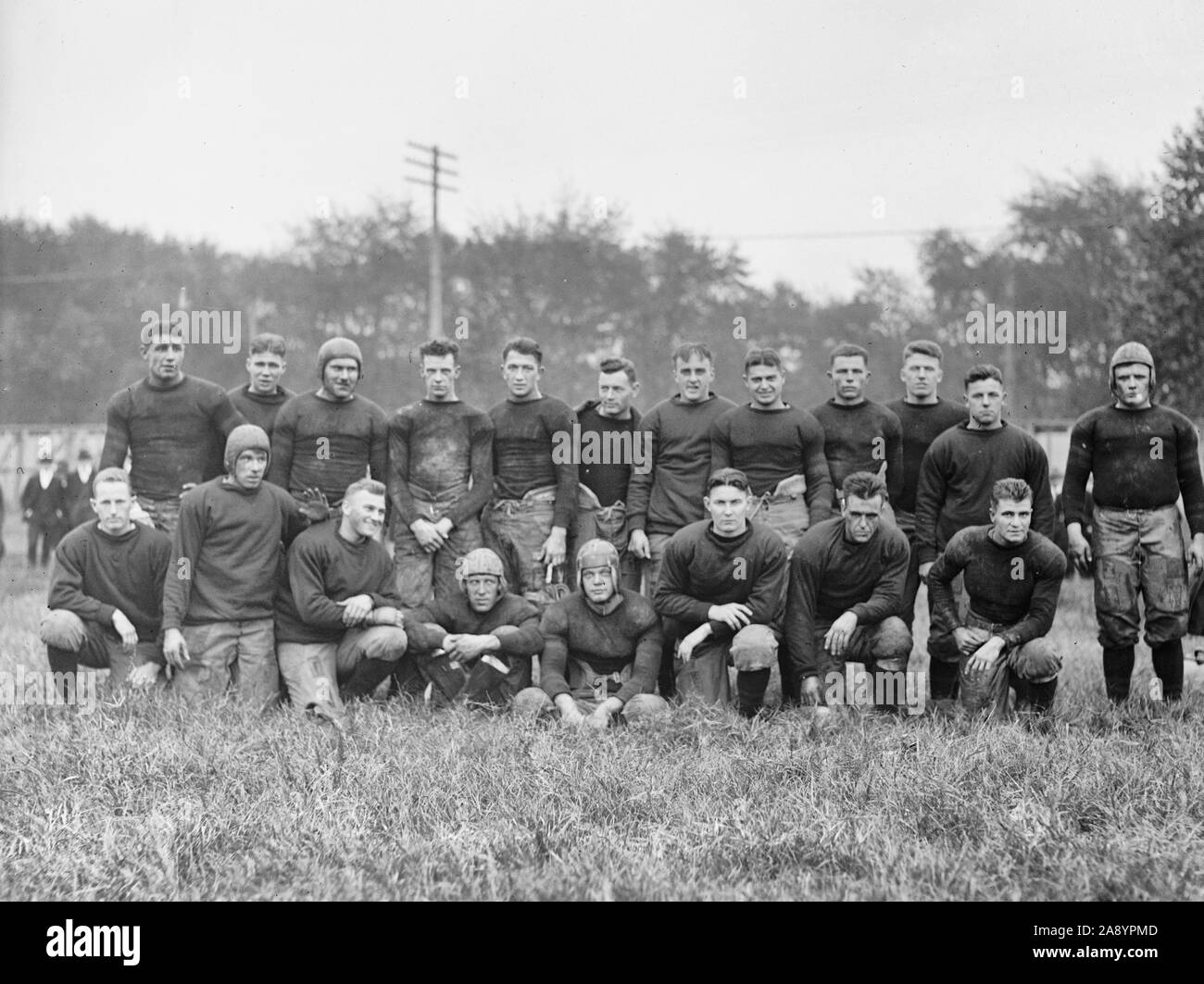 MA State Football Team, 1919 Stockfoto