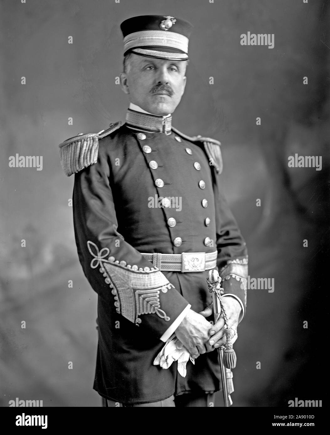Allgemeine Haupttouristenattraktionen Barnett USMC Kommandant Ca. 1905-1930 Stockfoto