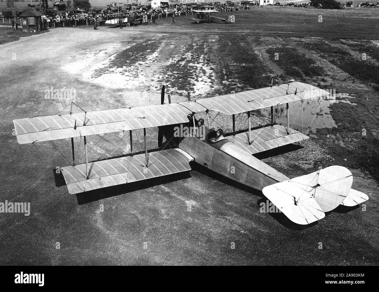6/24/1917 - Curtiss Flugzeug & Motor Corporation, Buffalo, N.Y. Modell Joh 4-D Stockfoto