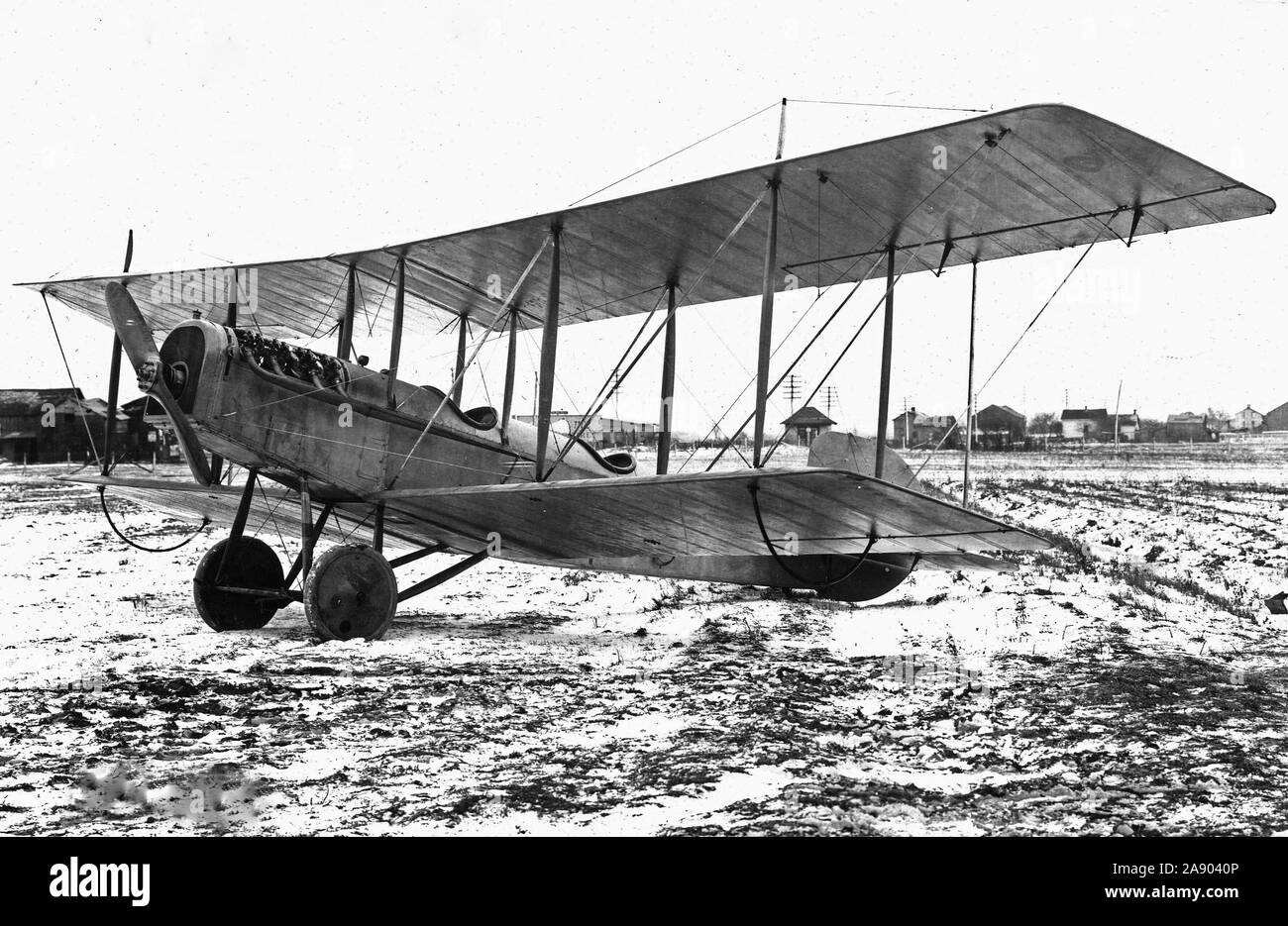 12/11/1916 - Curtiss Flugzeug und Motor Corporation, Buffalo, New York, Armee-R-4 Stockfoto