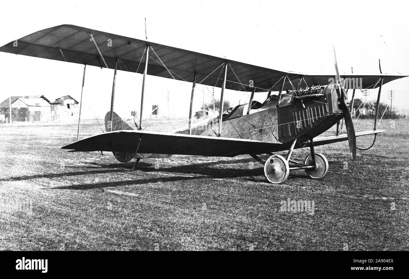 10/28/1916 - Curtiss Flugzeug und Motor Corporation, Buffalo, New York, Joh 4-R Stockfoto