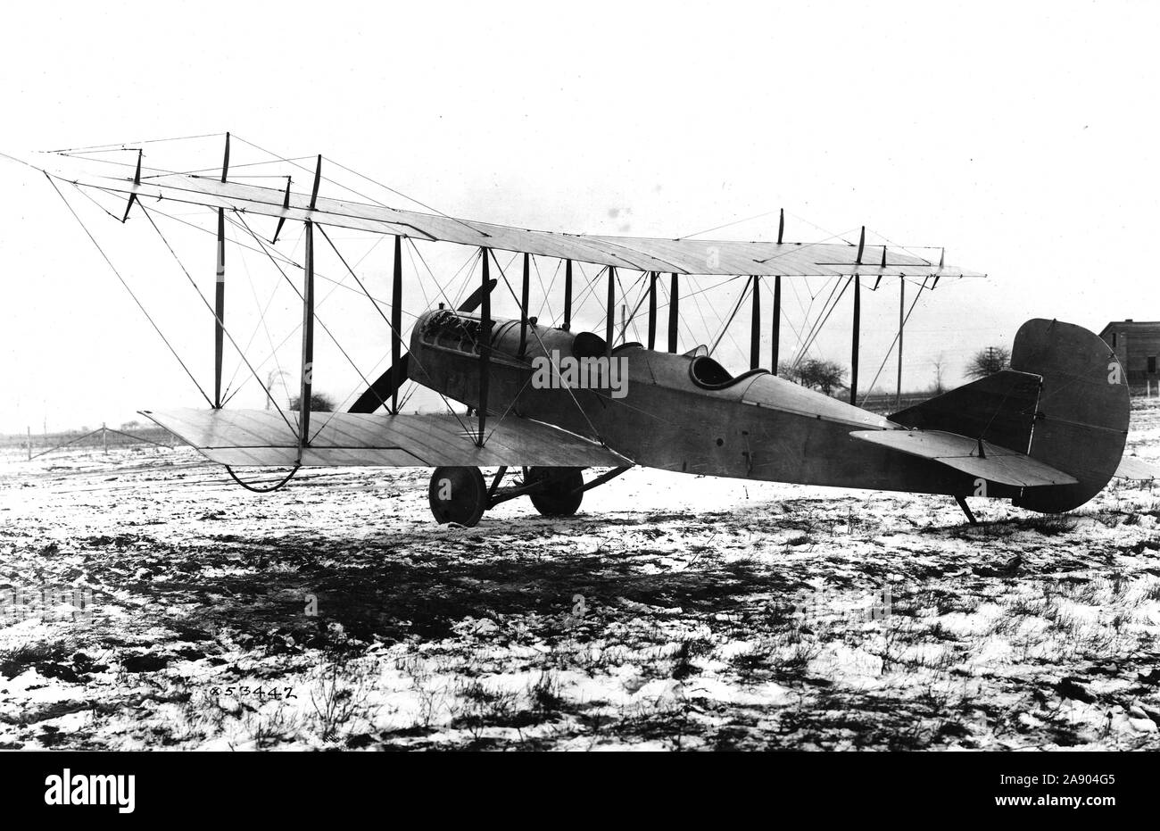 12/11/1916 - Curtiss Flugzeug & Motor Corporation, Buffalo, New York, Modell R4 Stockfoto