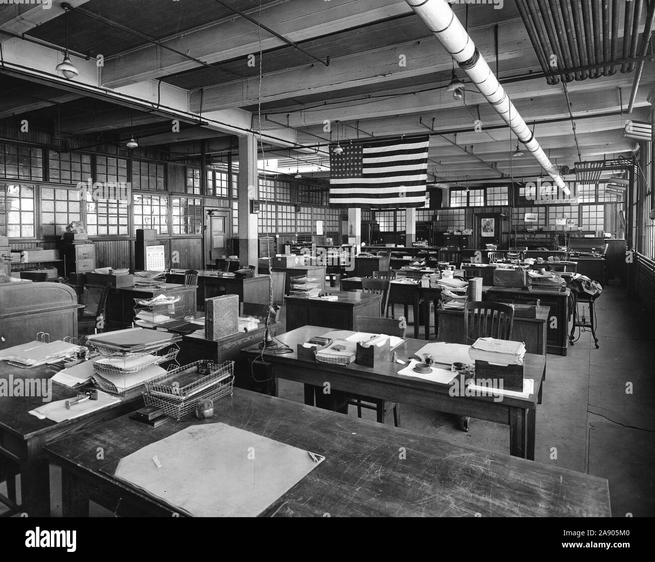 1918 - Alien Property Custodian - Eigentum beschlagnahmt - fremdes Eigentum durch die US-Regierung beschlagnahmt. Eiseman Magneto Co., General Offices, Brooklyn, N.Y Stockfoto