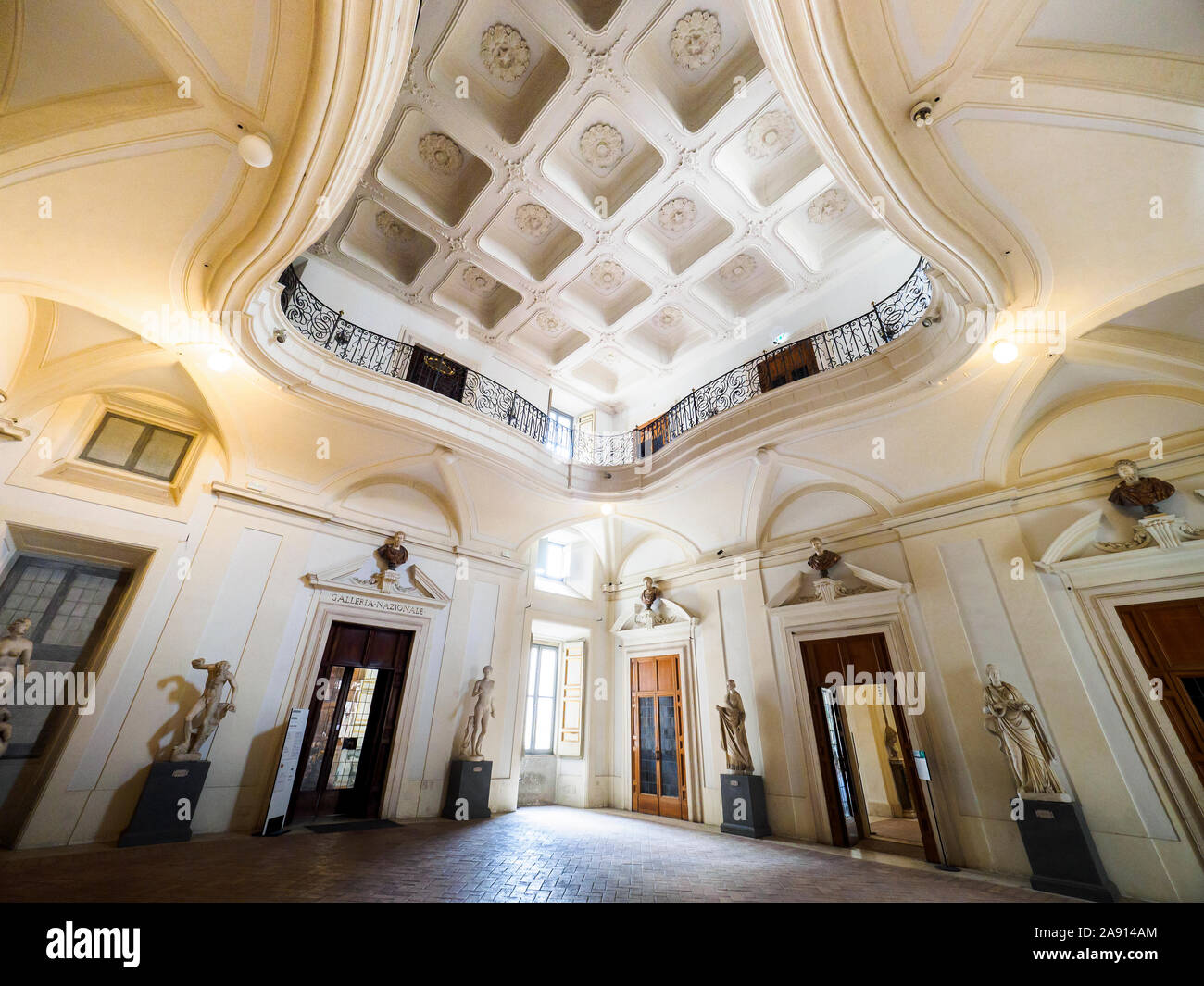 Decke des Palazzo Corsini - Rom, Italien Stockfoto