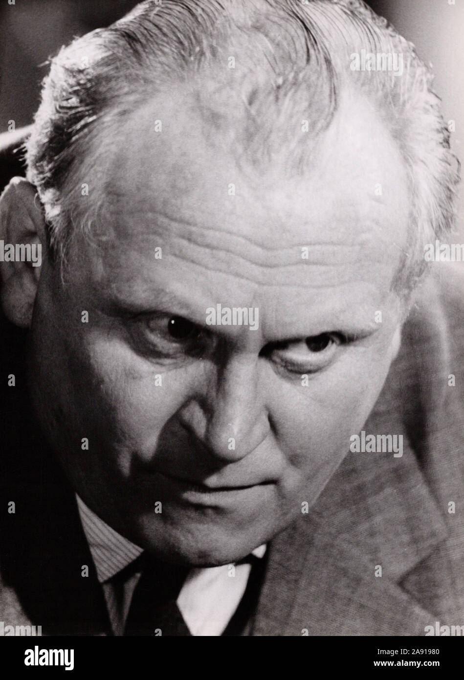 Gert Fröbe, deutscher Wis Deutschland frühe 1960er Jahre. Deutsche