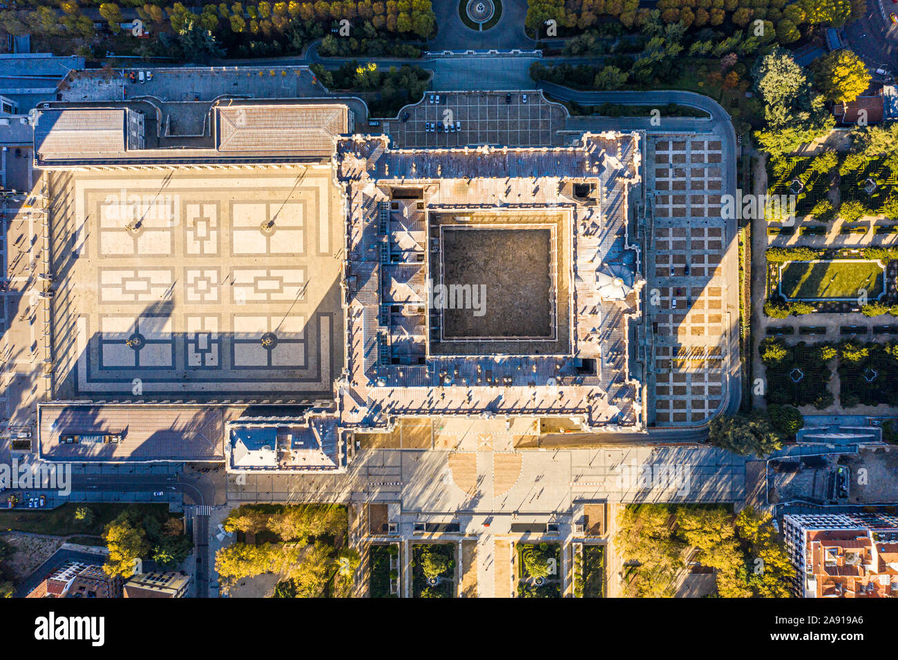 Royal Palace in Madrid, Palacio Real de Madrid, Madrid, Spanien Stockfoto