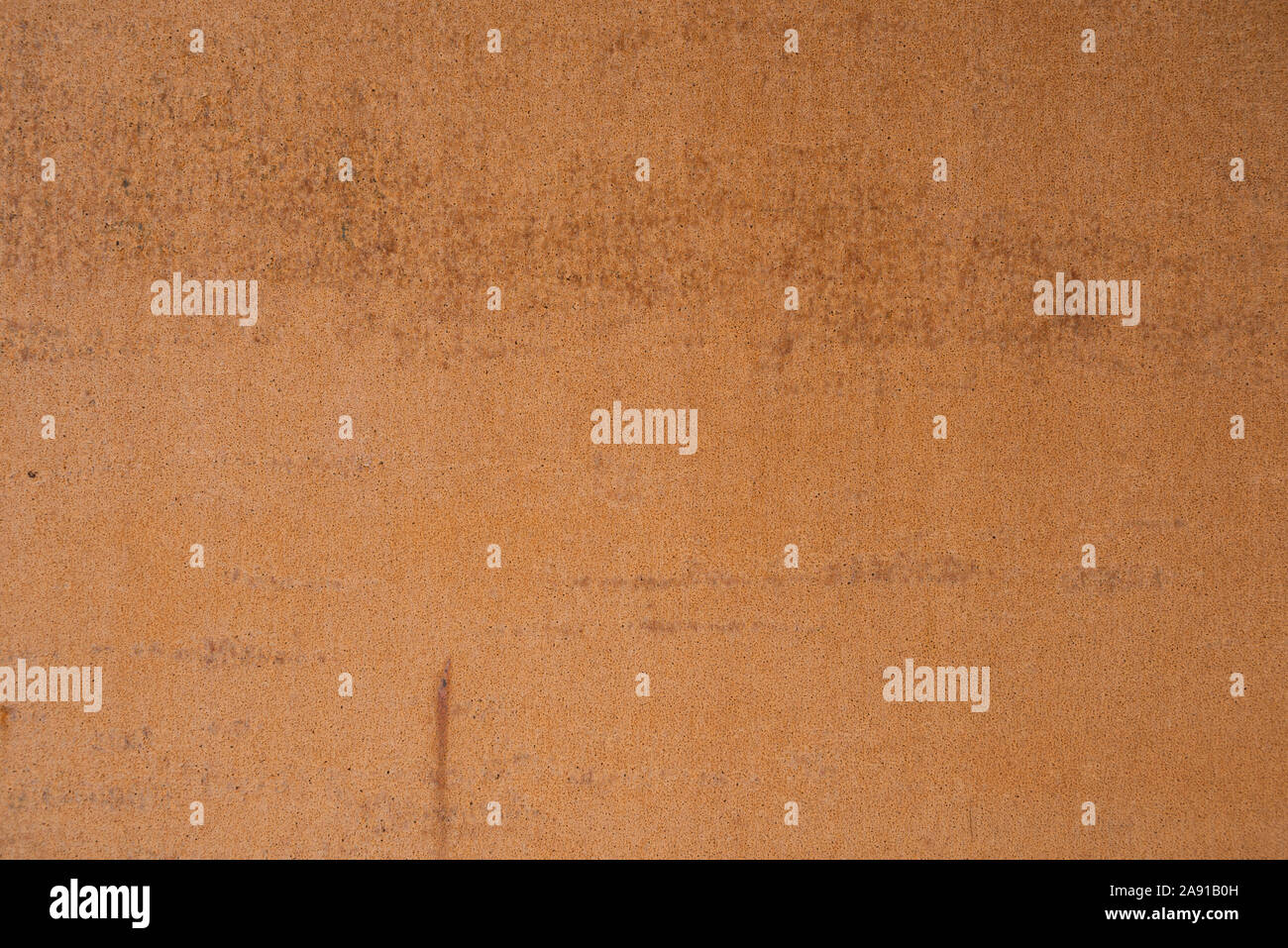 Textur der rostigen Blech. Hintergrund der roten Farbe für Design Stockfoto