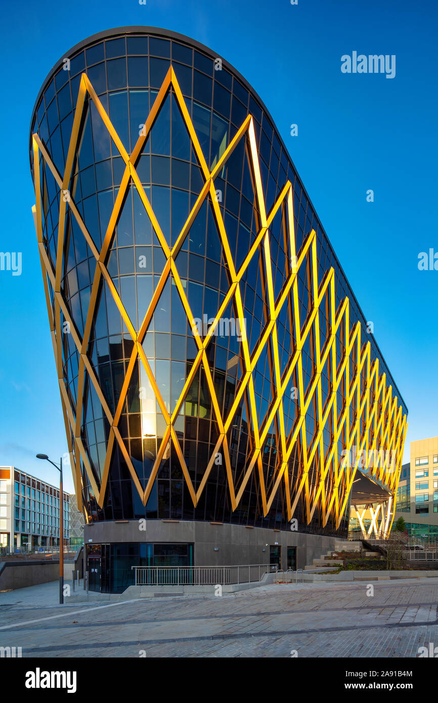 Der Katalysator, der Helix Newcastle, Newcastle upon Tyne, Tyne and Wear, England, Vereinigtes Königreich Stockfoto