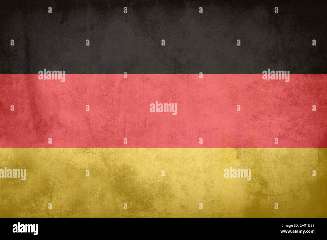 Alten Grunge Flagge von Deutschland Stockfoto