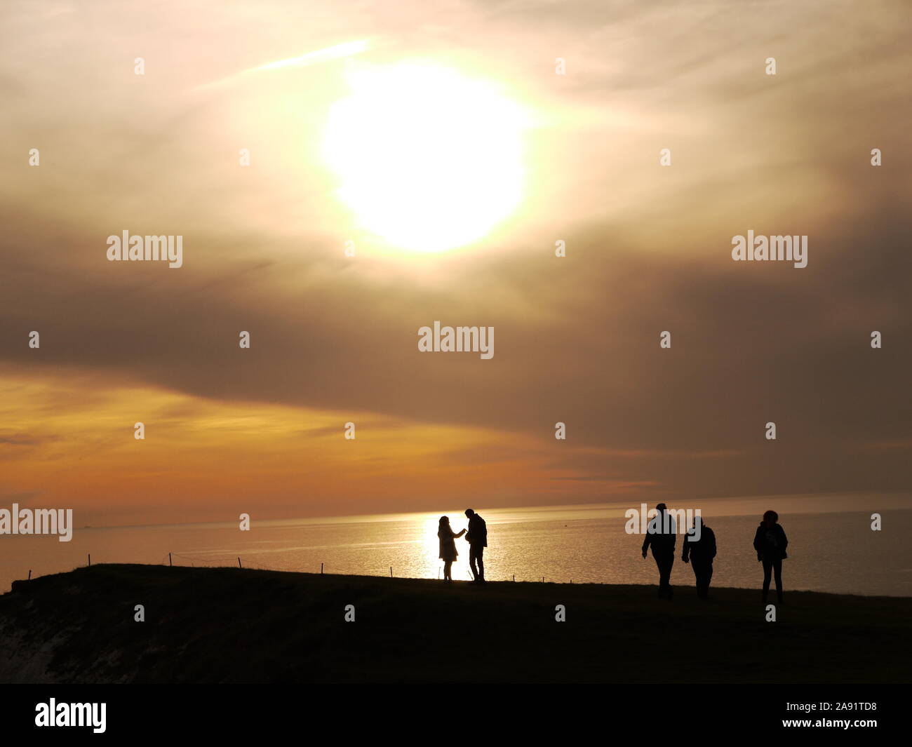 Beachy Head Eastbourne, East Sussex, Großbritannien Stockfoto