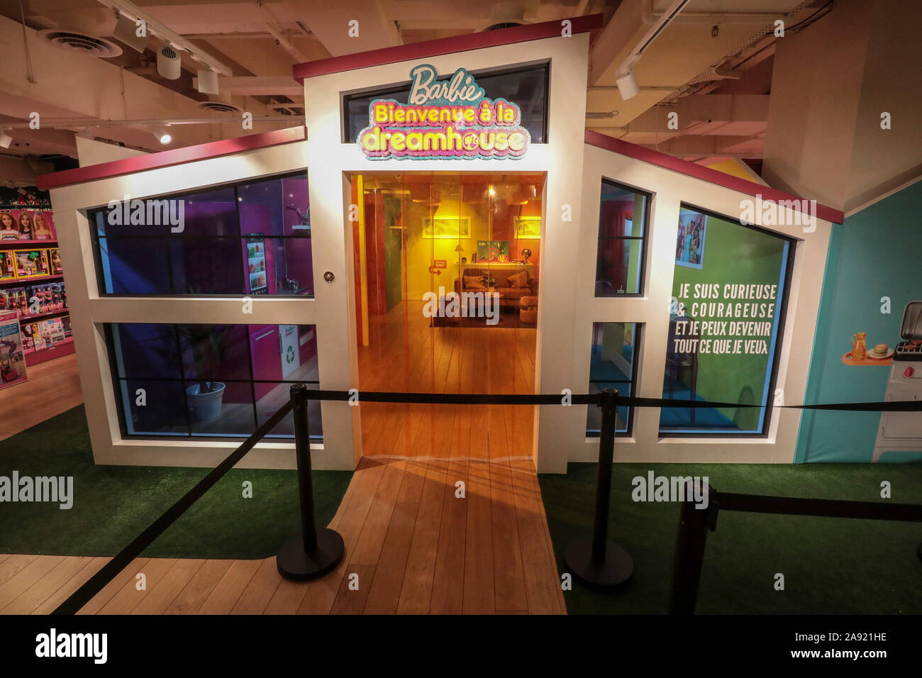 BARBIE'S, Feiern zu Ehren ihres 60. Geburtstag Stockfoto