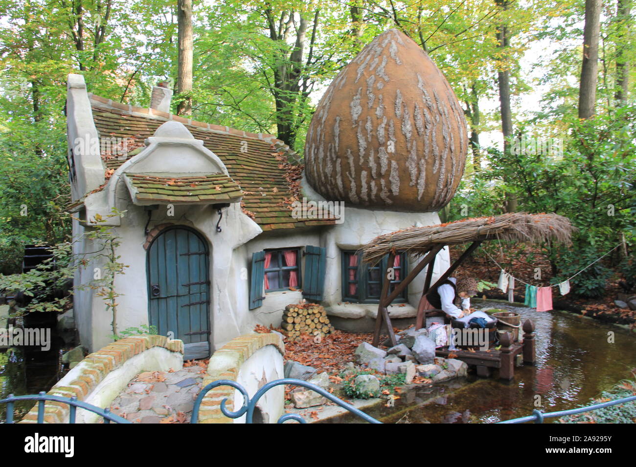 Efteling ist eine Fantasy-themed Vergnügungspark in Kaatsheuvel in den Niederlanden Stockfoto