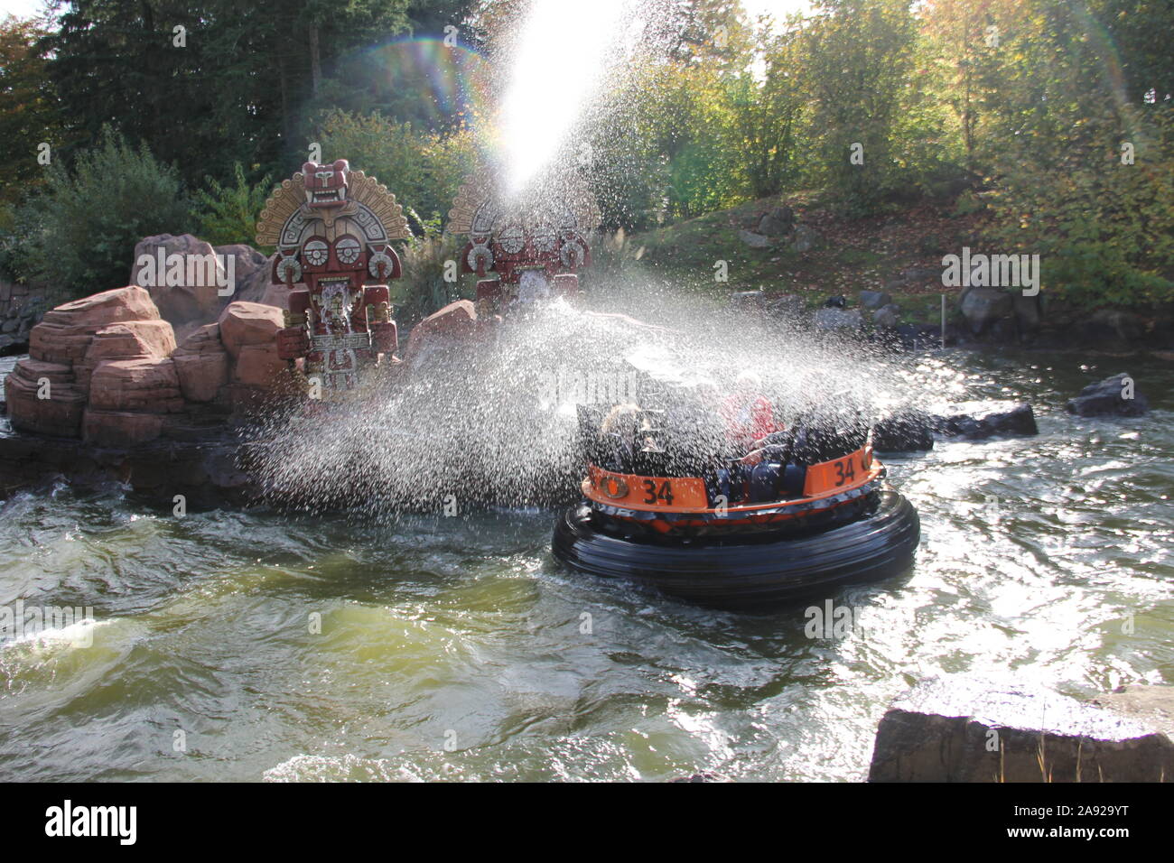 Efteling ist eine Fantasy-themed Vergnügungspark in Kaatsheuvel in den Niederlanden Stockfoto