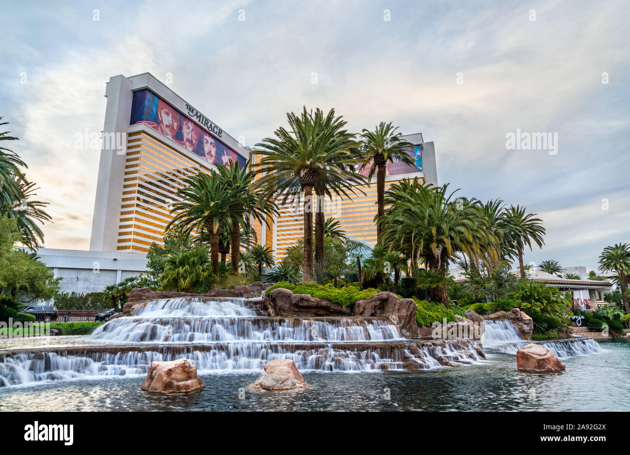 Das Mirage Resort and Casino in Las Vegas, Nevada, United States Stockfoto