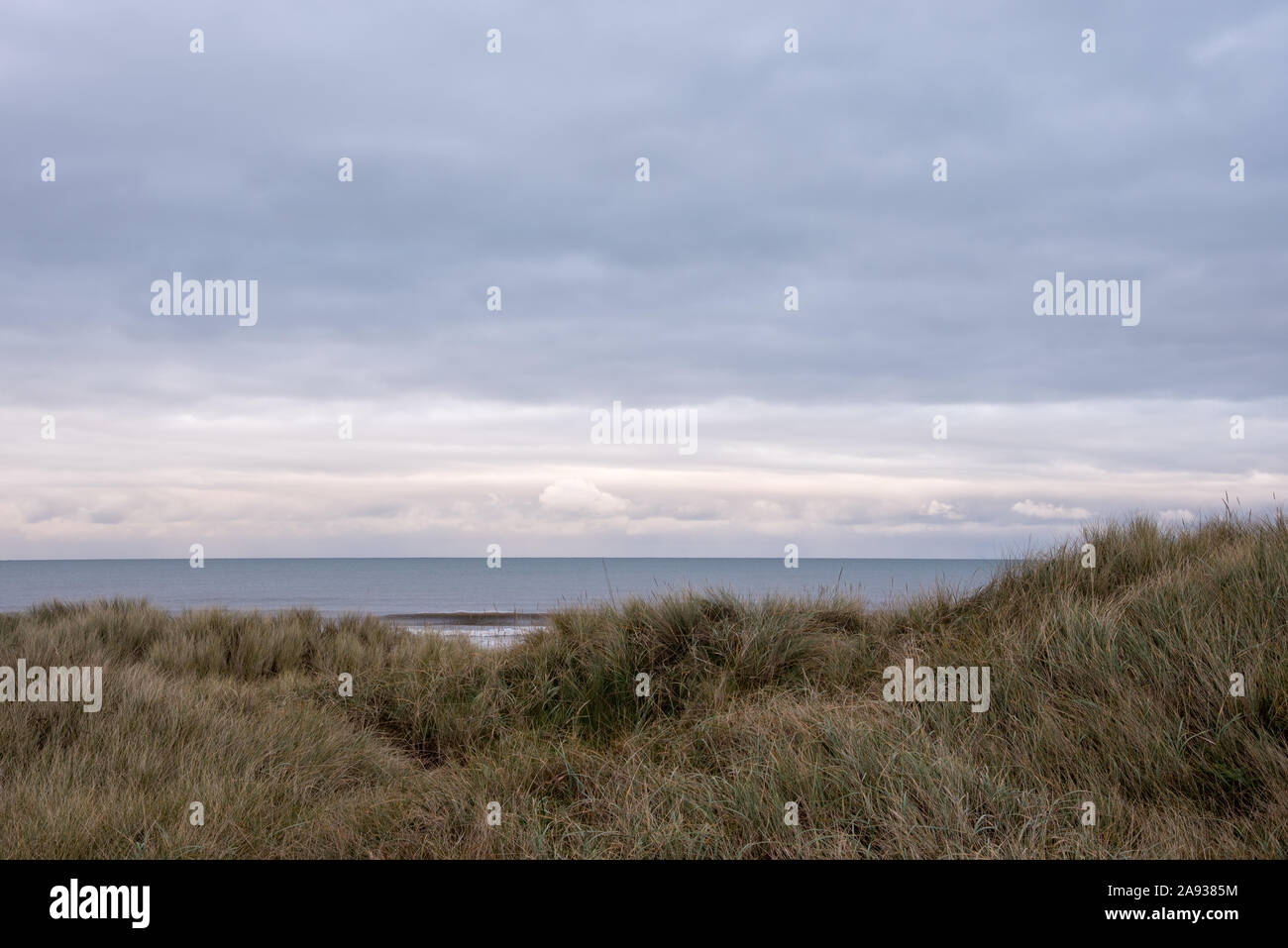 Dünen an der Nordsee, St. Andrews, Schottland Stockfoto