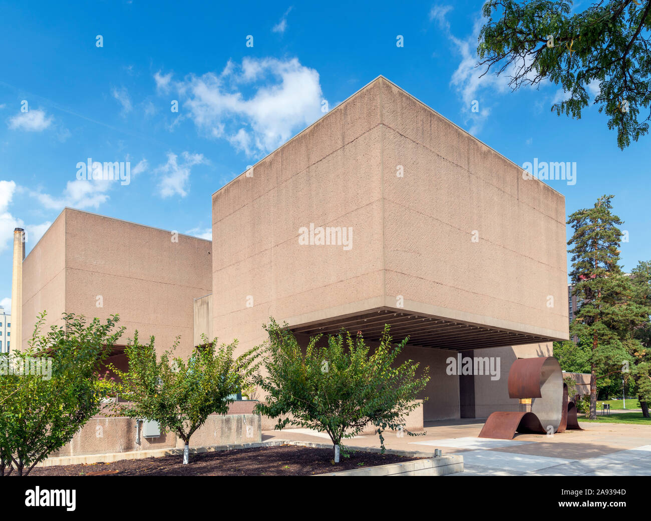 Die everson Museum für Kunst, Syracuse, New York State, USA Stockfoto