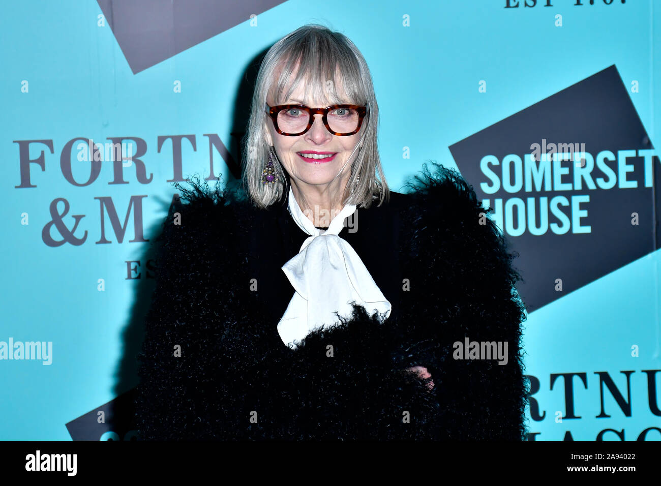 London, Großbritannien. 12. Nov 2019. Skate im Somerset House mit Fortnum & Mason Launch Party, London, Somerset House, 12. November 2019, London, UK, Stockfoto