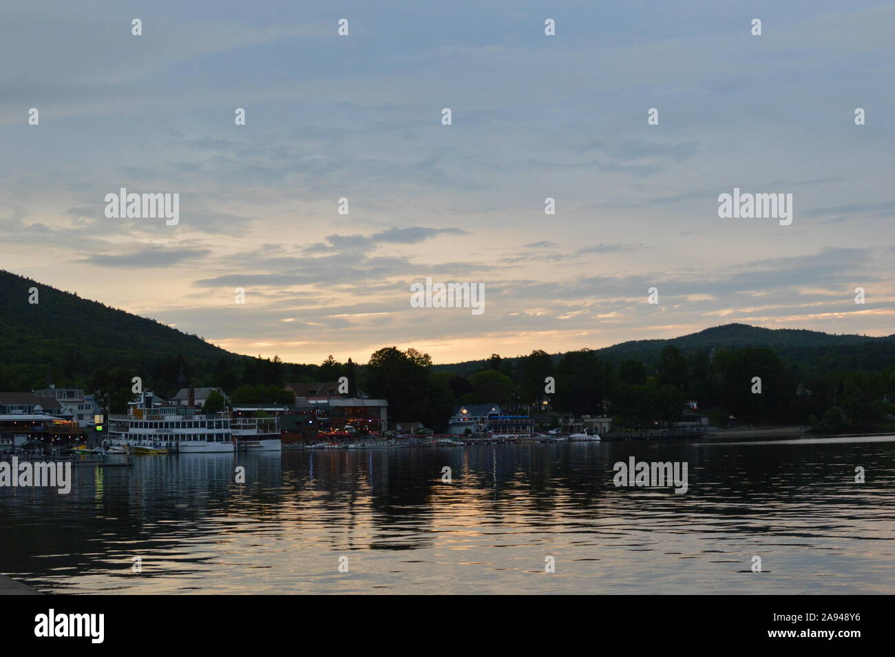Lake George, NY Stockfoto