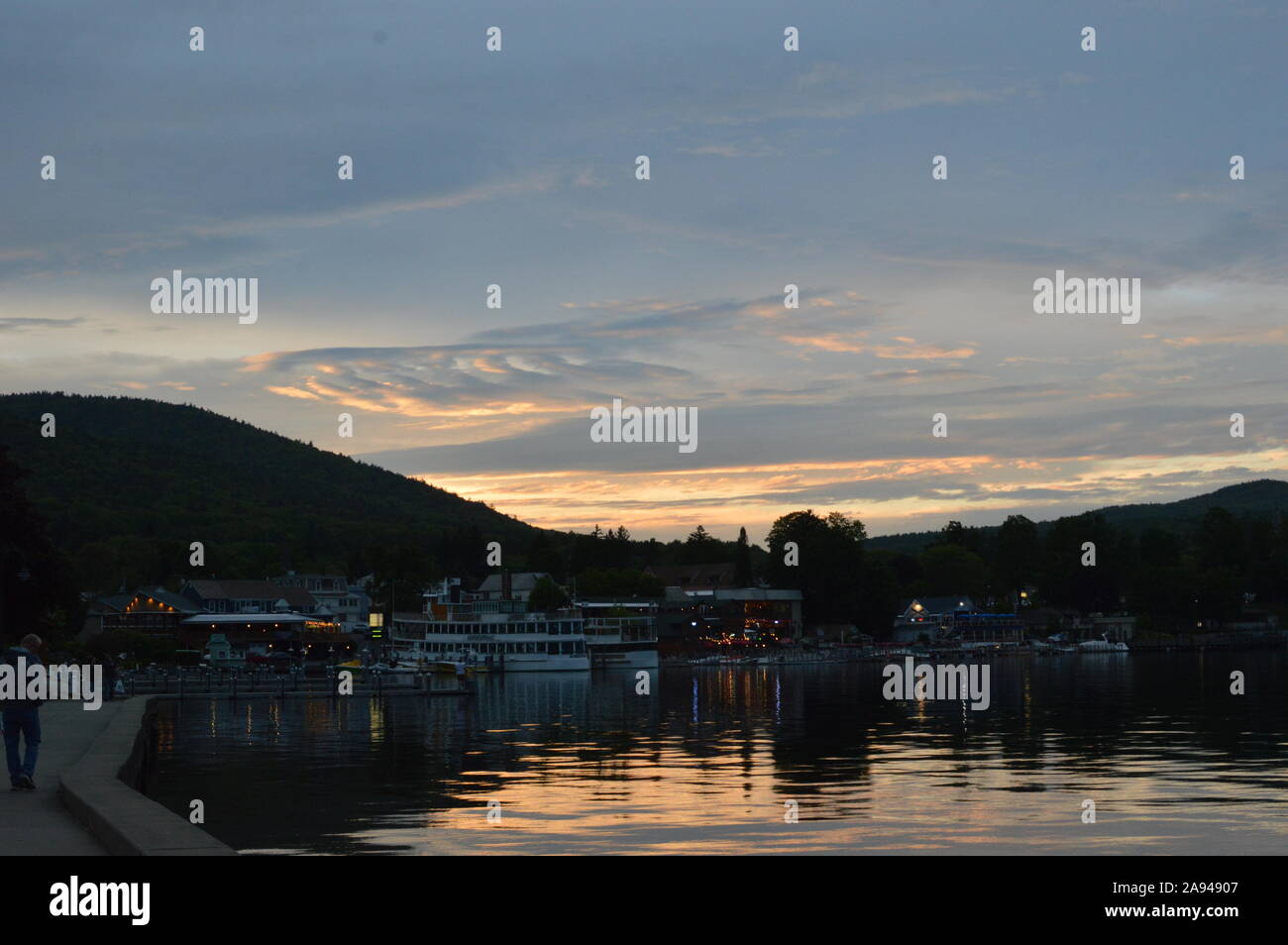 Lake George, NY Stockfoto