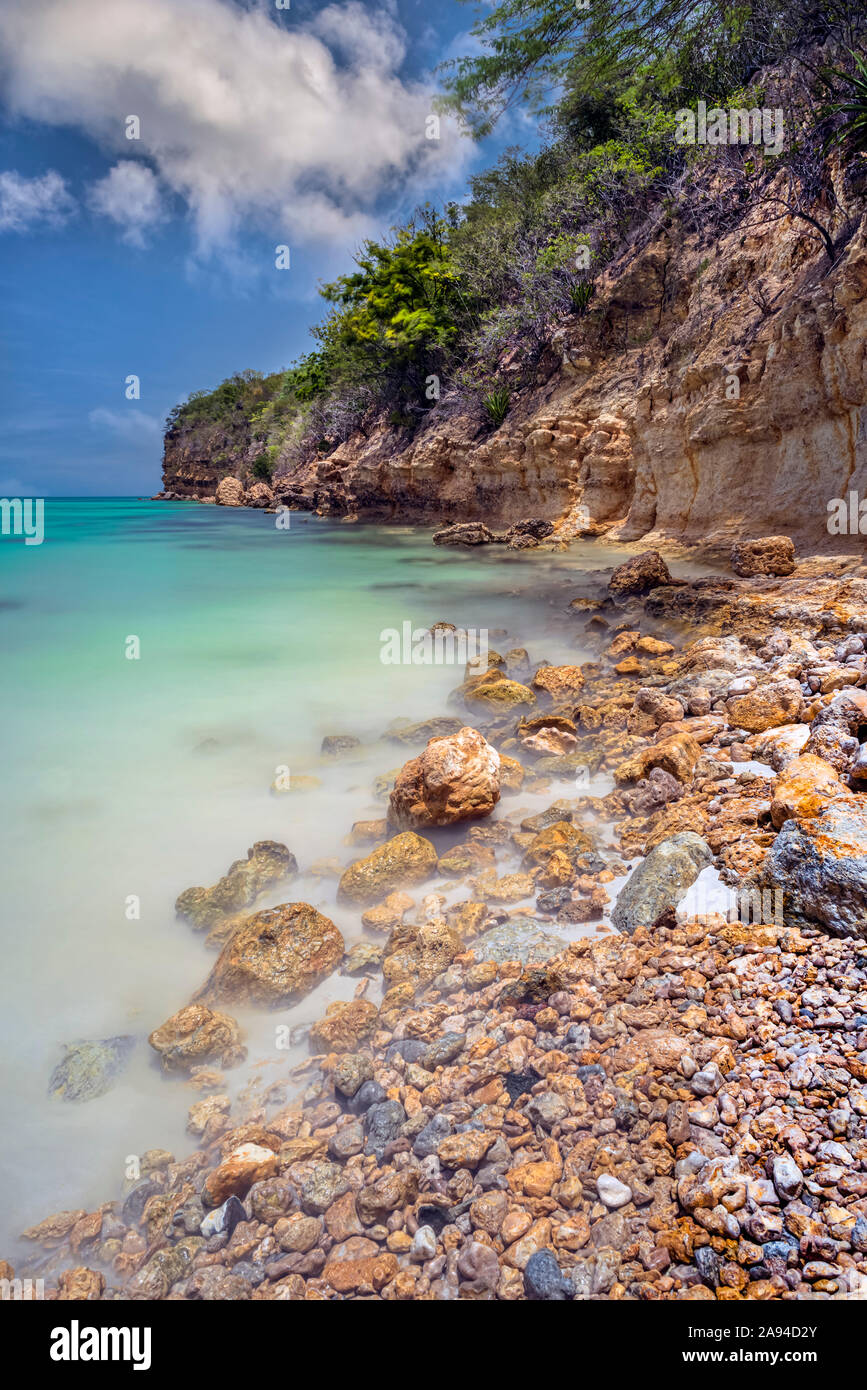 Dickenson Bay; St. John's, Antigua und Barbuda Stockfoto