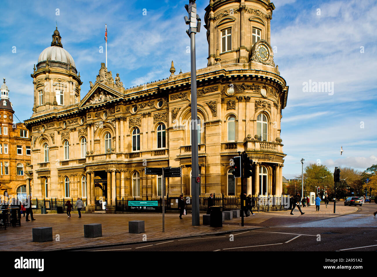 Maritime Museum, Queen Victoria Square, Hull, East Riding von Yorkshire, England Stockfoto