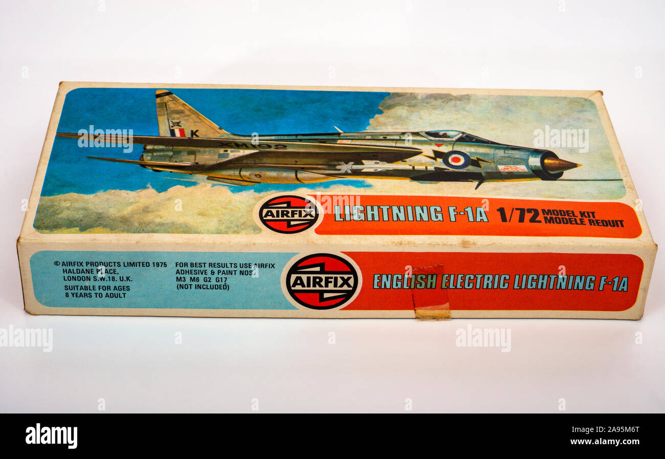 Italeri 1/76 English Electric Lightning F-1A Stockfoto