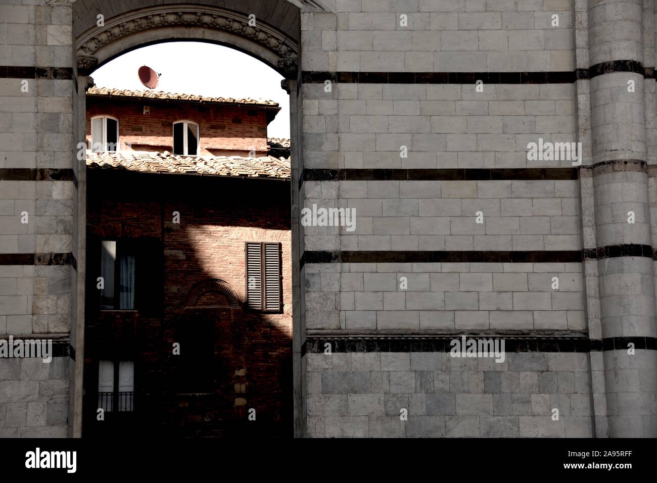 Siena Toskana Italien Stockfoto