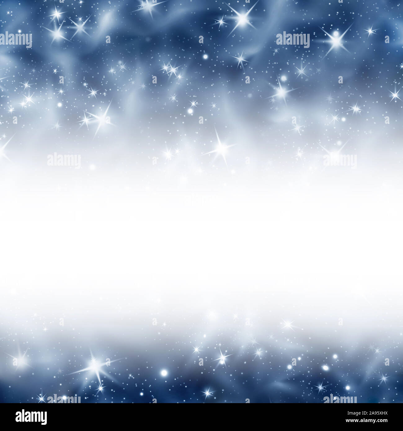 Weihnachten Hintergrund Sterne Stockfoto
