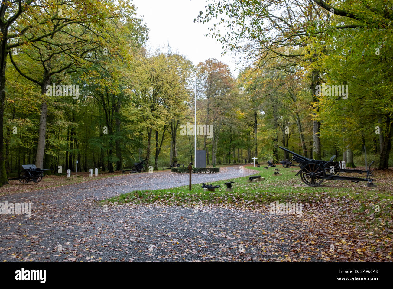 Im Marine Memorial im Belleau, Frankreich Stockfoto