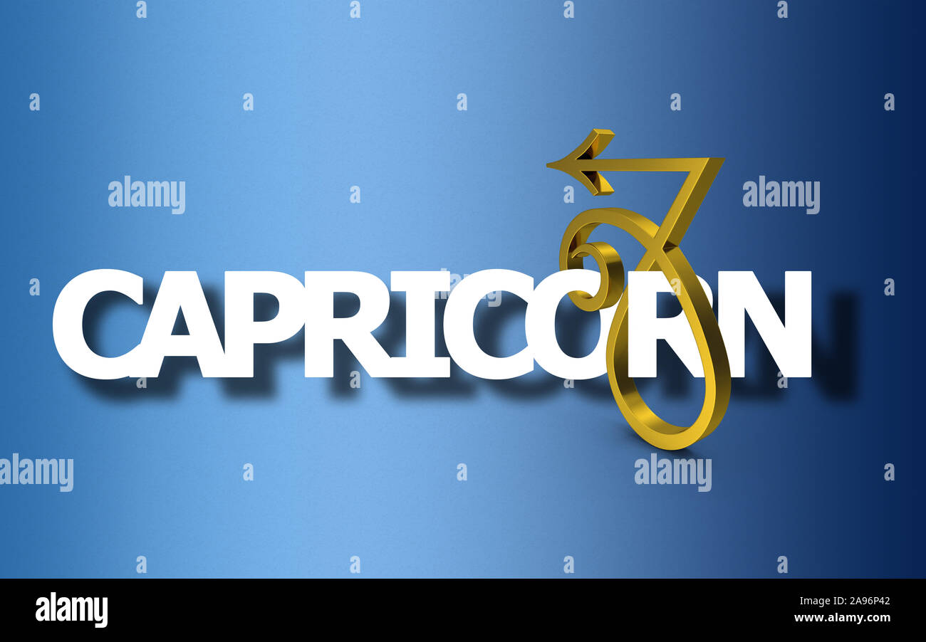 Mit Photoshop Und 3d Software Produziert Steinbock Sternzeichen Ist Text Angehangt Hohe Auflosung Sternzeichen Konzepte Sind So Ausgelegt Dass Sie Ein Zuschneiden Stockfotografie Alamy