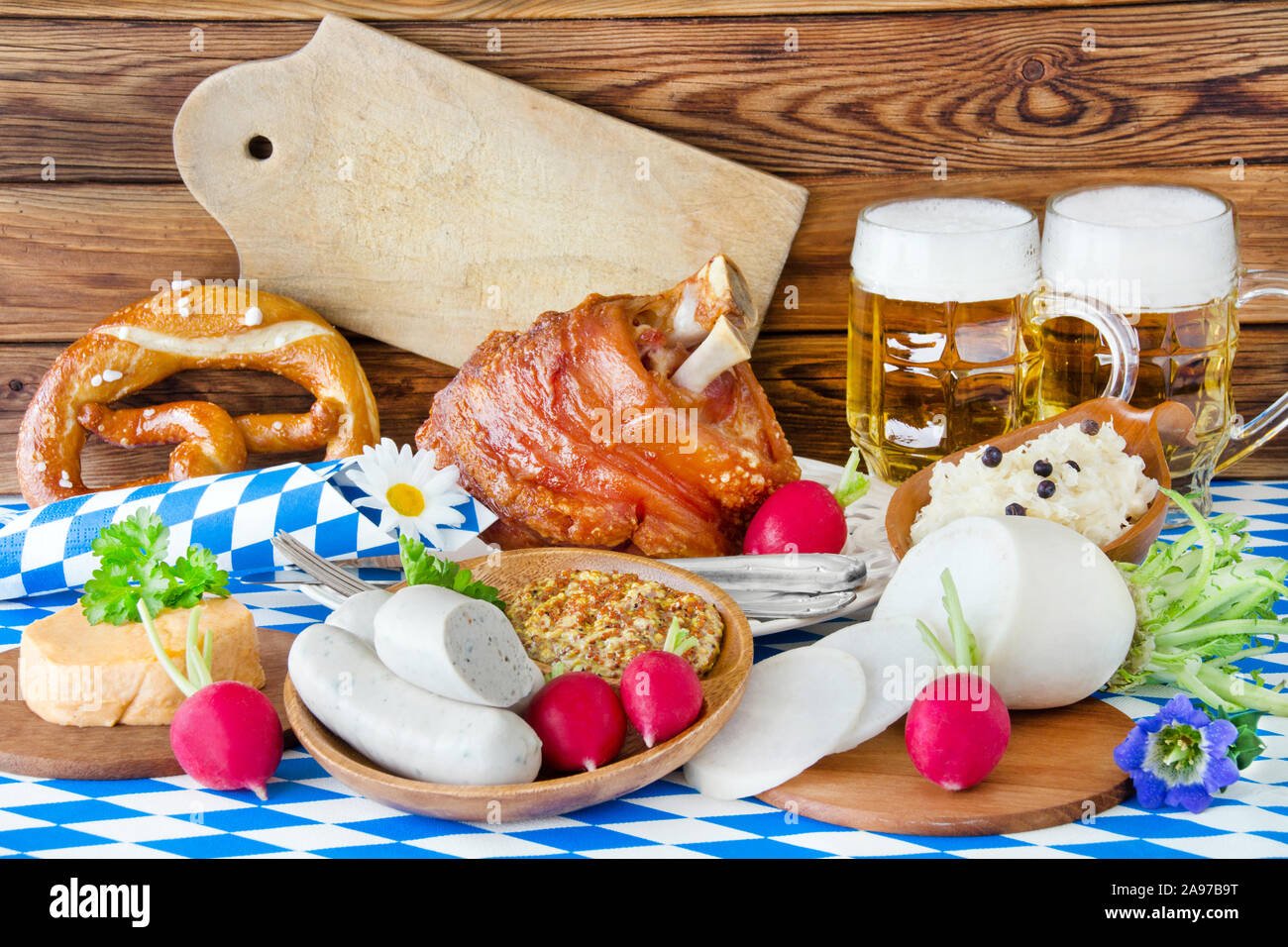 Oktoberfest Oktoberfest Bayern Stockfoto