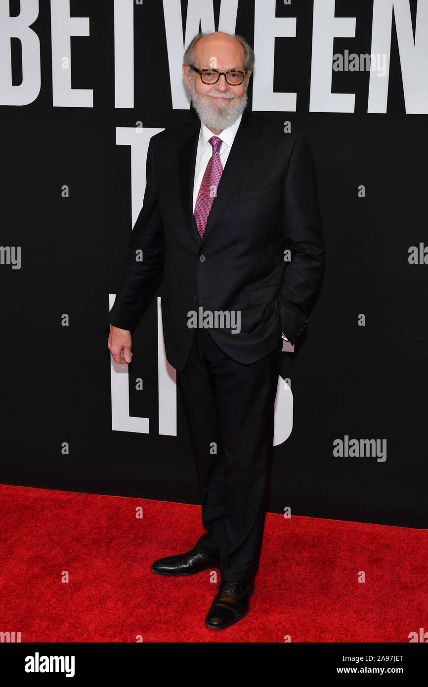 Jeffrey Hatcher besucht "guter Lügner" New York Premiere am November 06, 2019 in New York City. Stockfoto