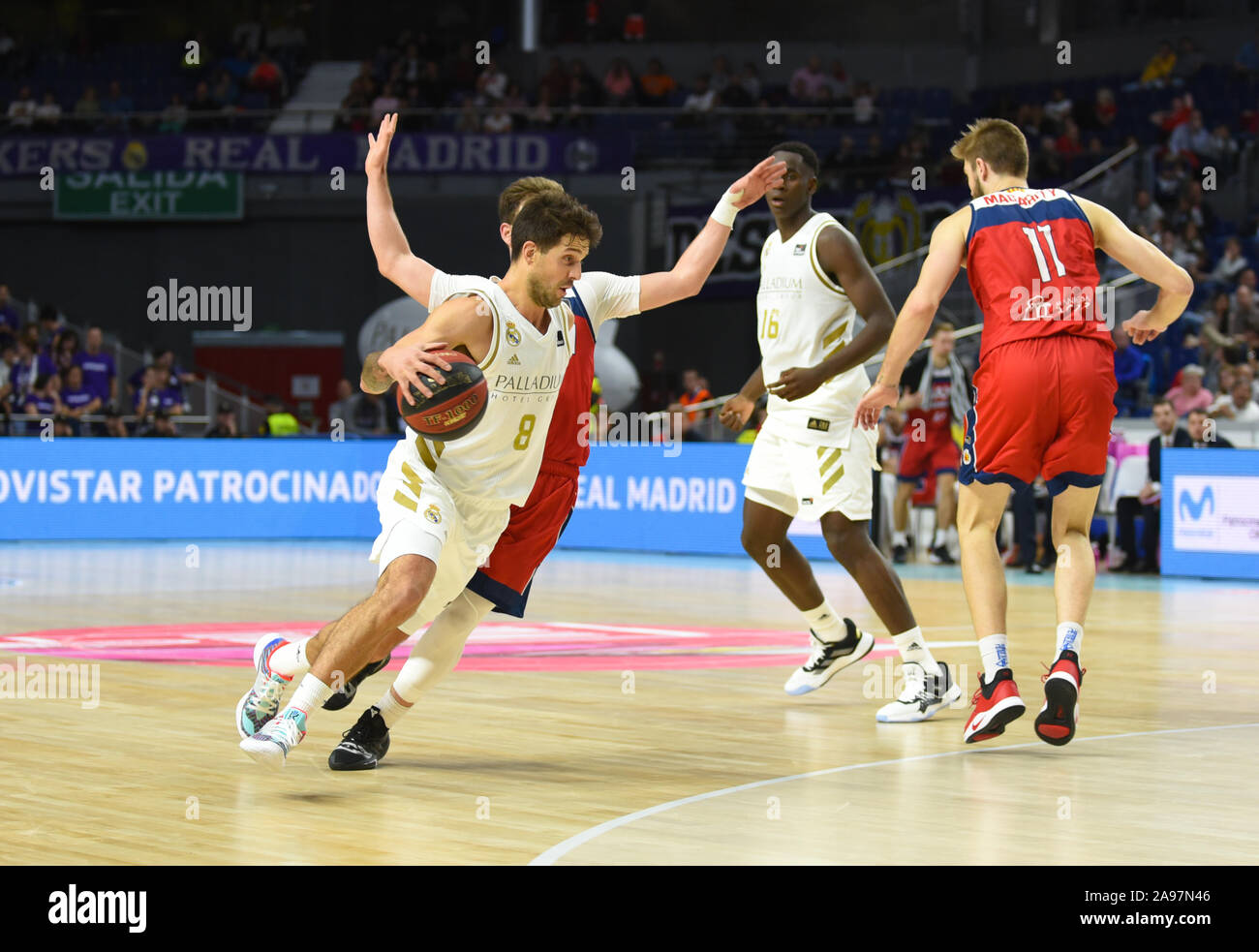 Real Madrid - Baxi Manresa Stockfoto